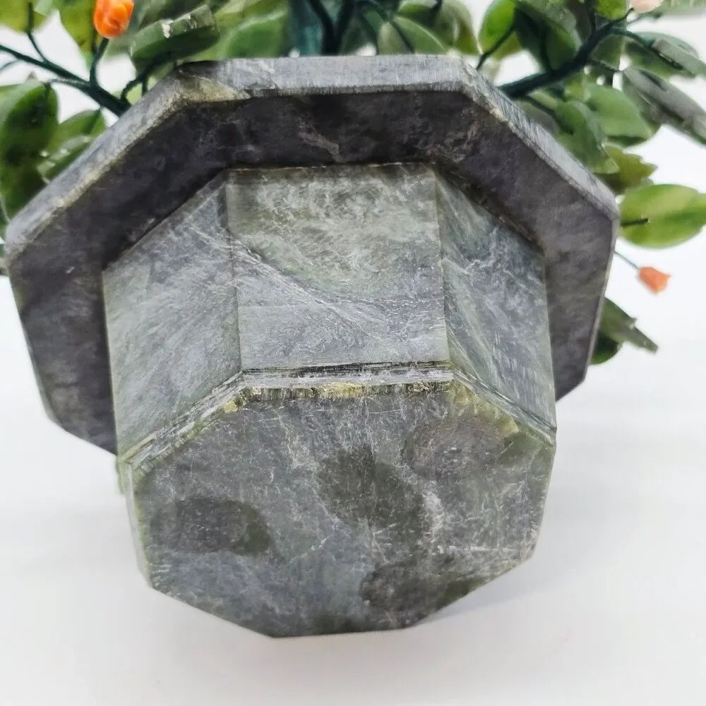 Stone Tree with Flowers